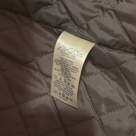 Lands' End Kids pink and Red and Gray Squall Jacket - size XL 16 - Picture 7 of 11